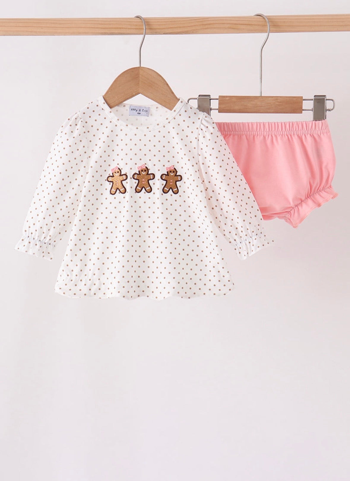 Gingerbread Bloomer Set