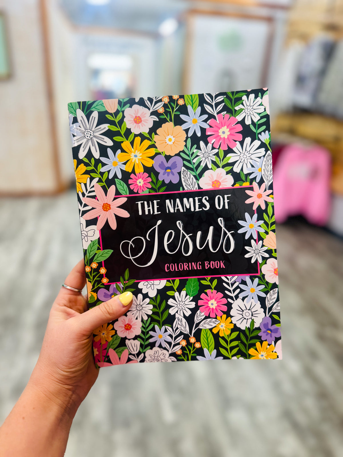 The Names of Jesus coloring book