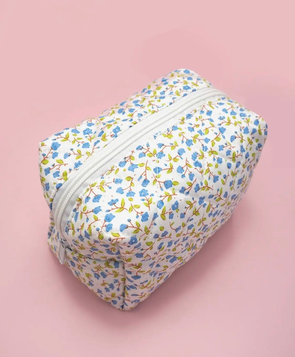 Quilted Makeup Bag