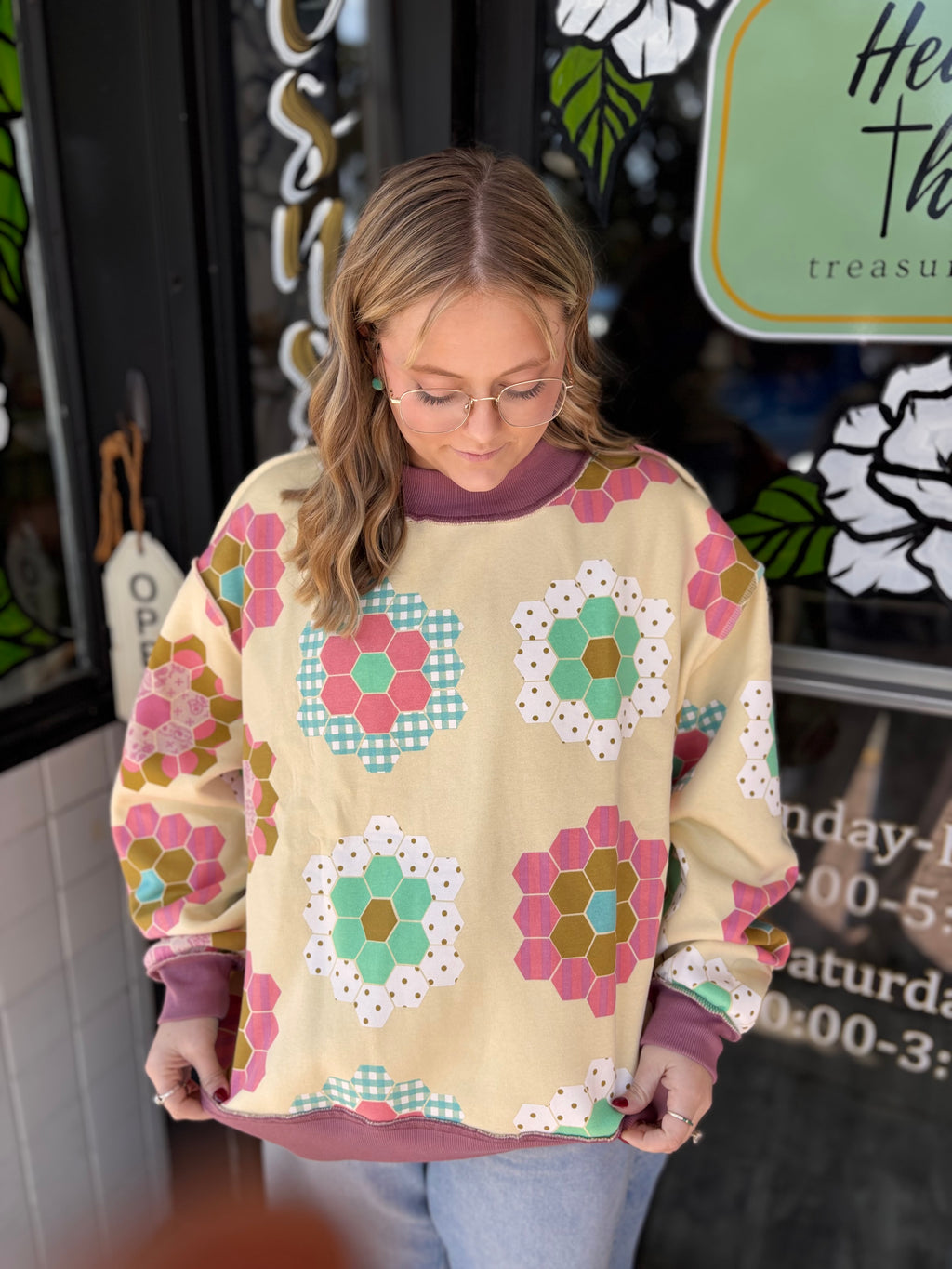 YHWH Reversible Mockneck