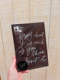 Pray About It Journal