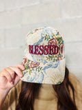 Blessed Floral Hat