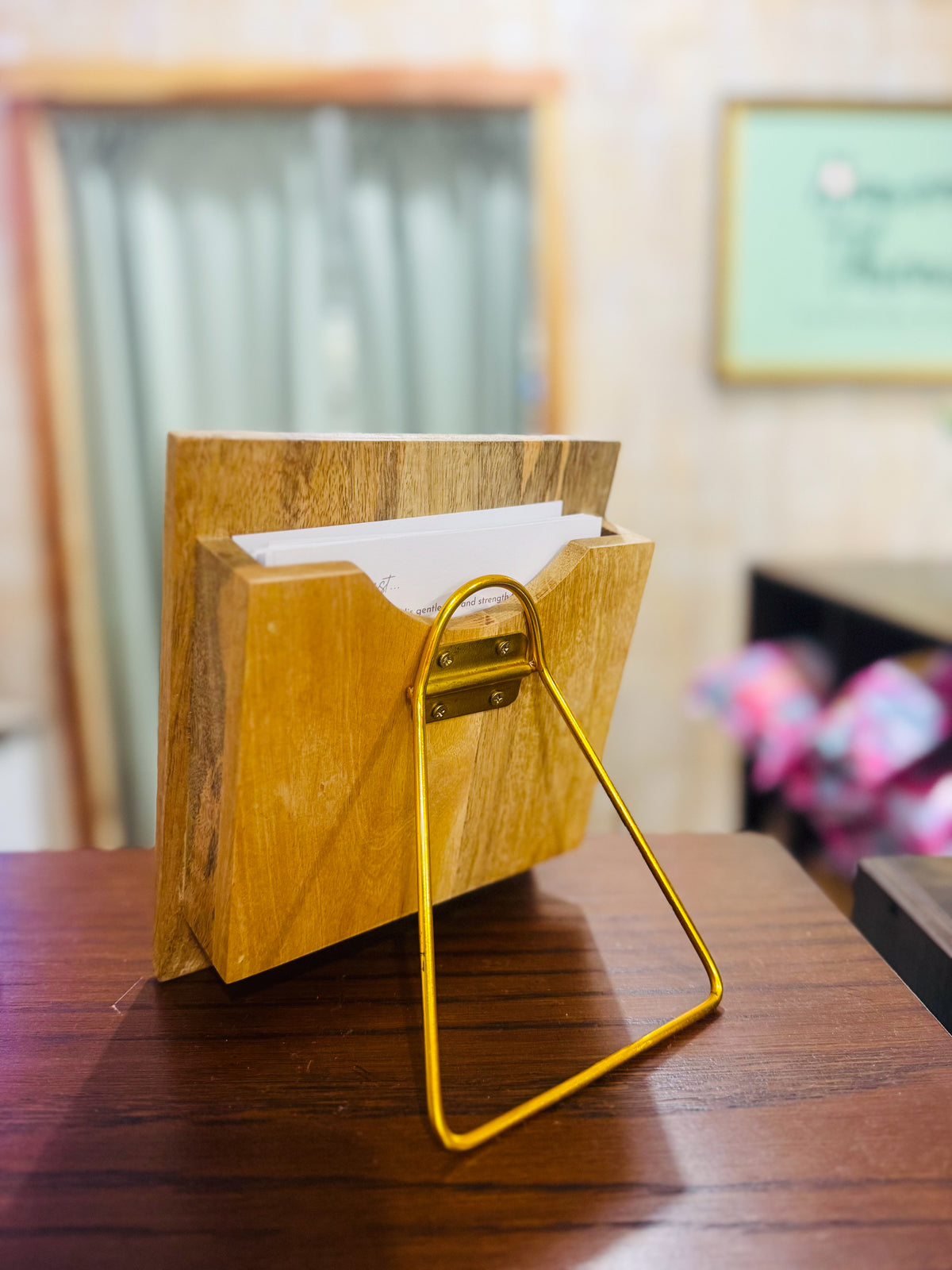 Wooden Clipboard with Scripture