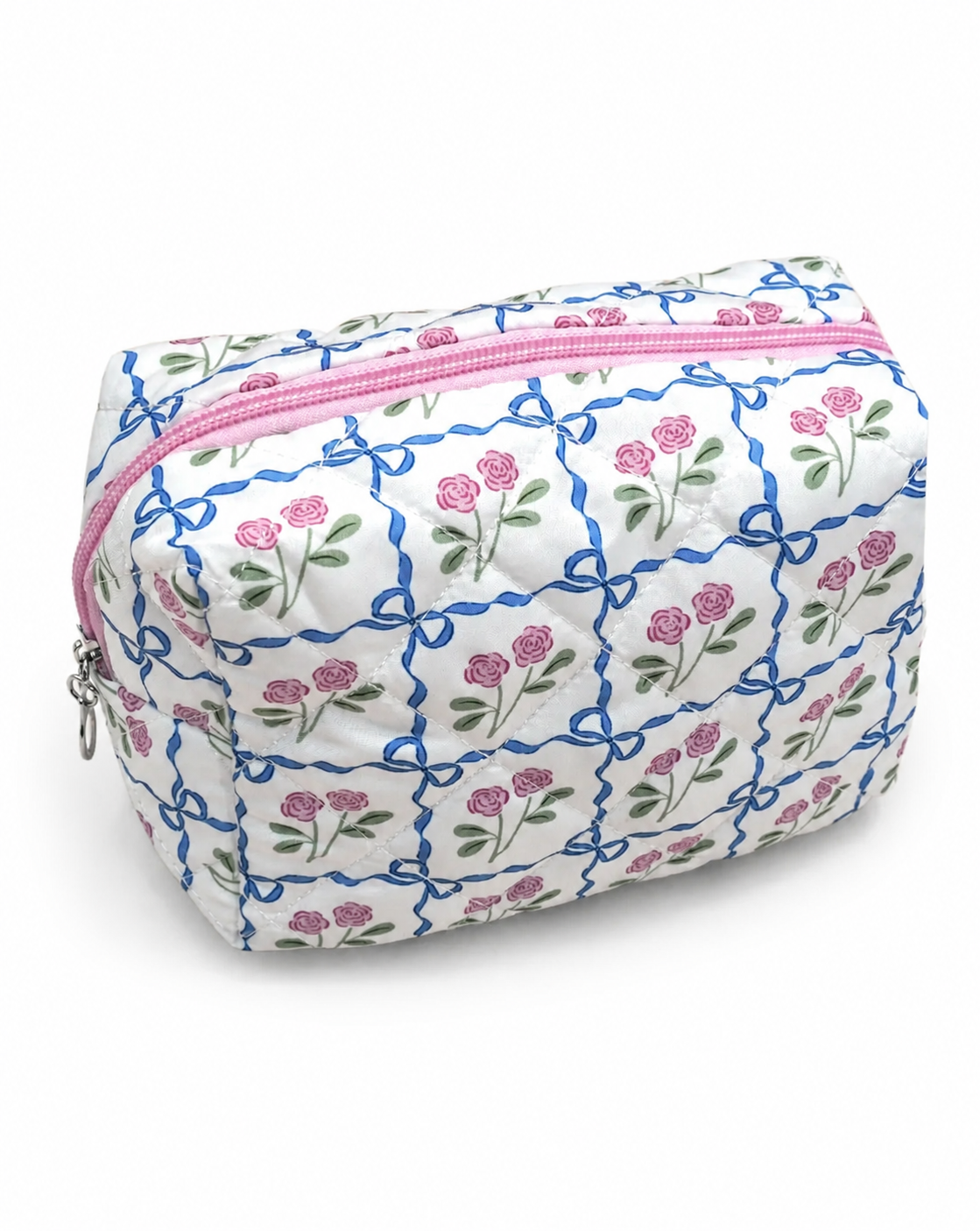Quilted Makeup Bag