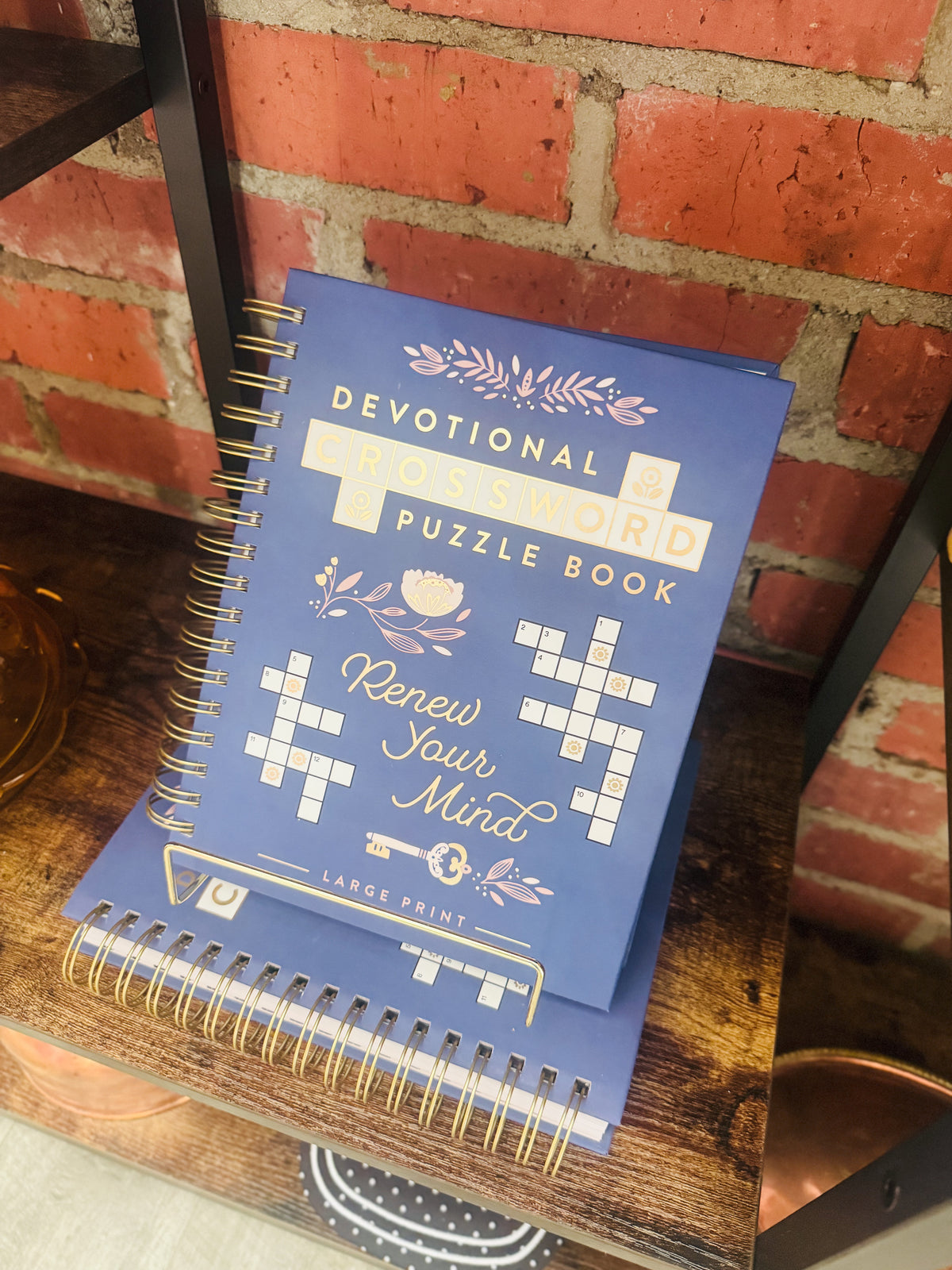 Devotional crossword puzzle book