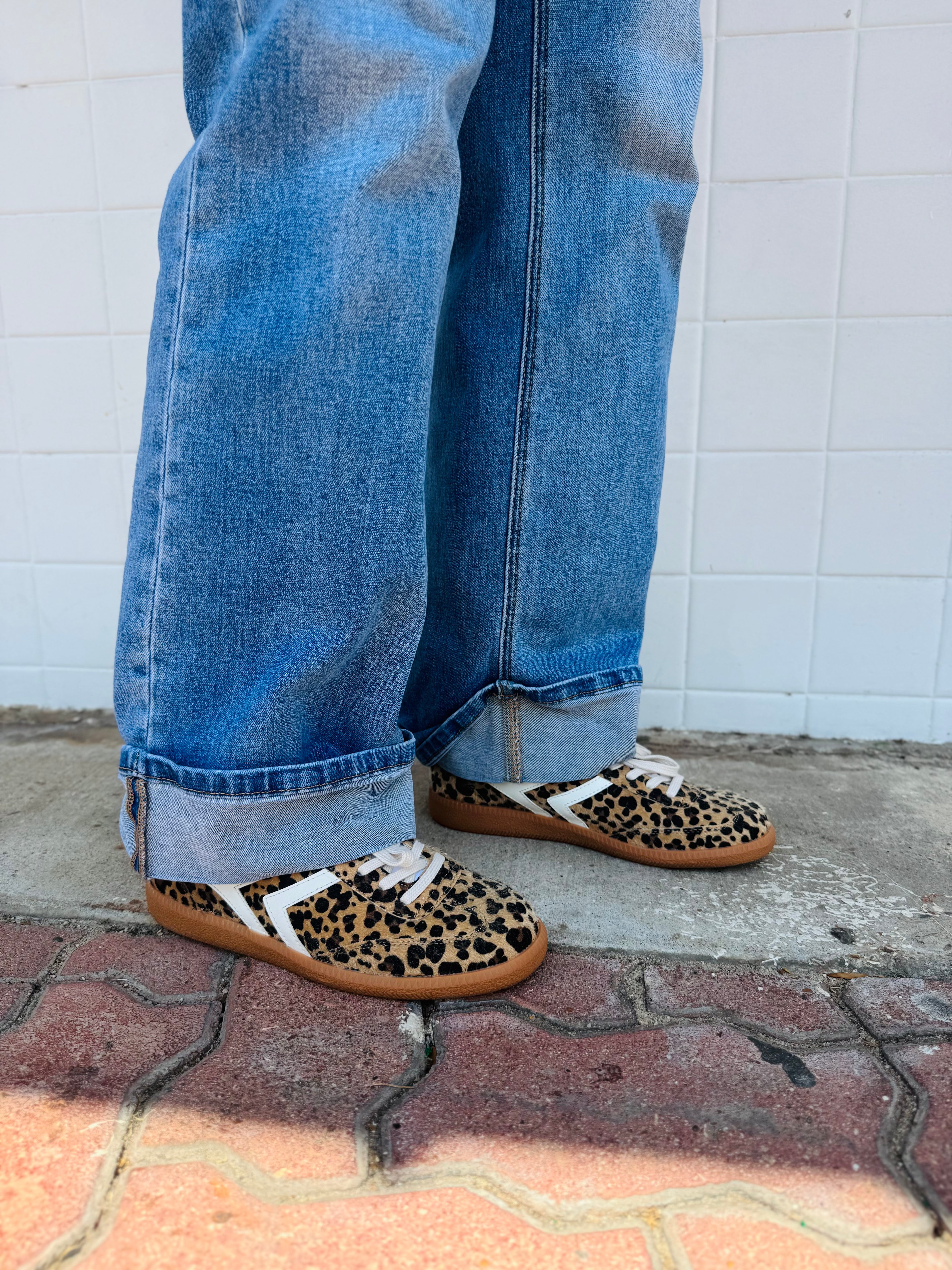 Leopard sneakers