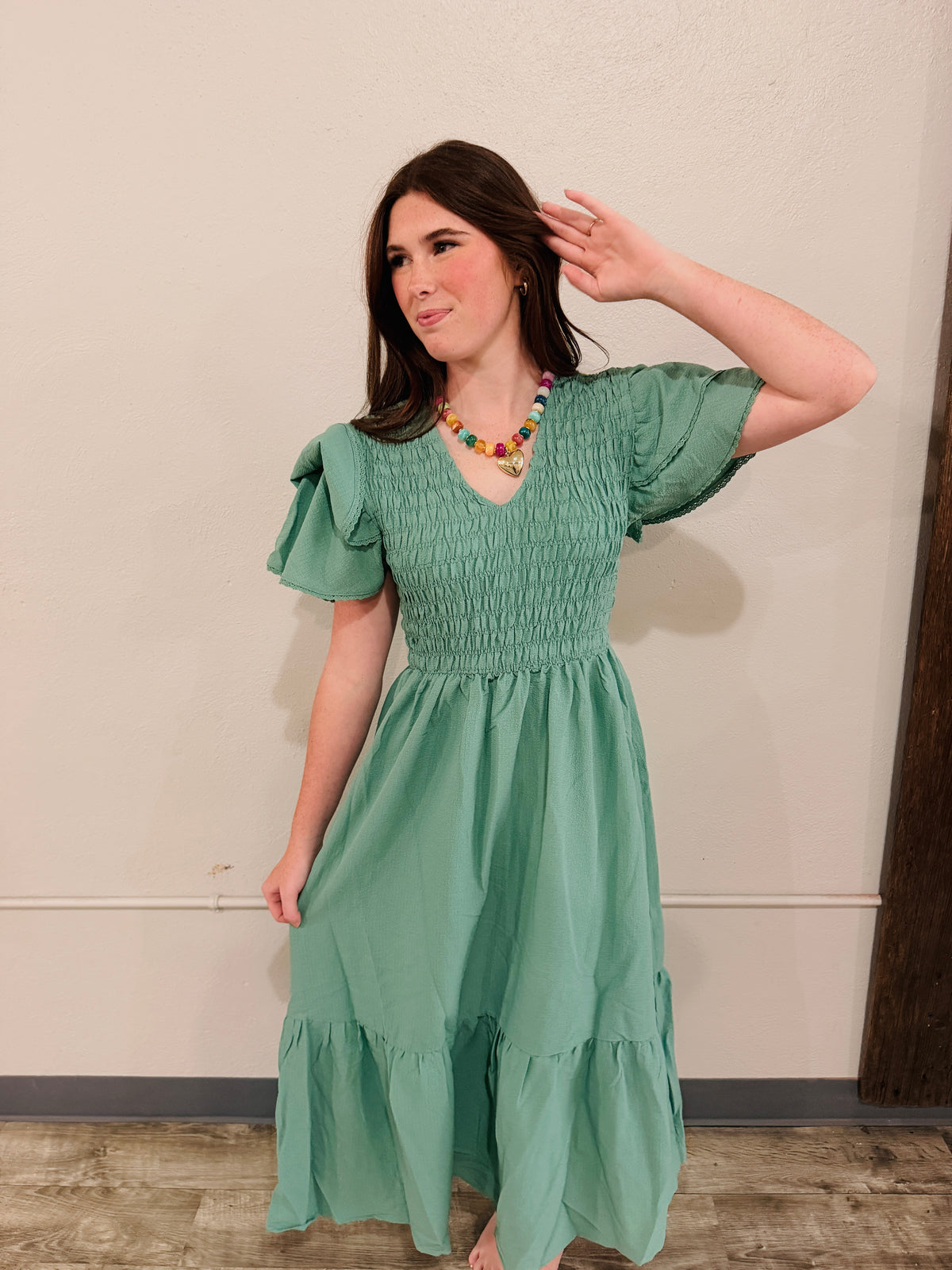 Sage Dress