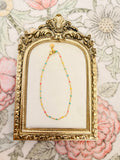 Colorful Gold Anklet