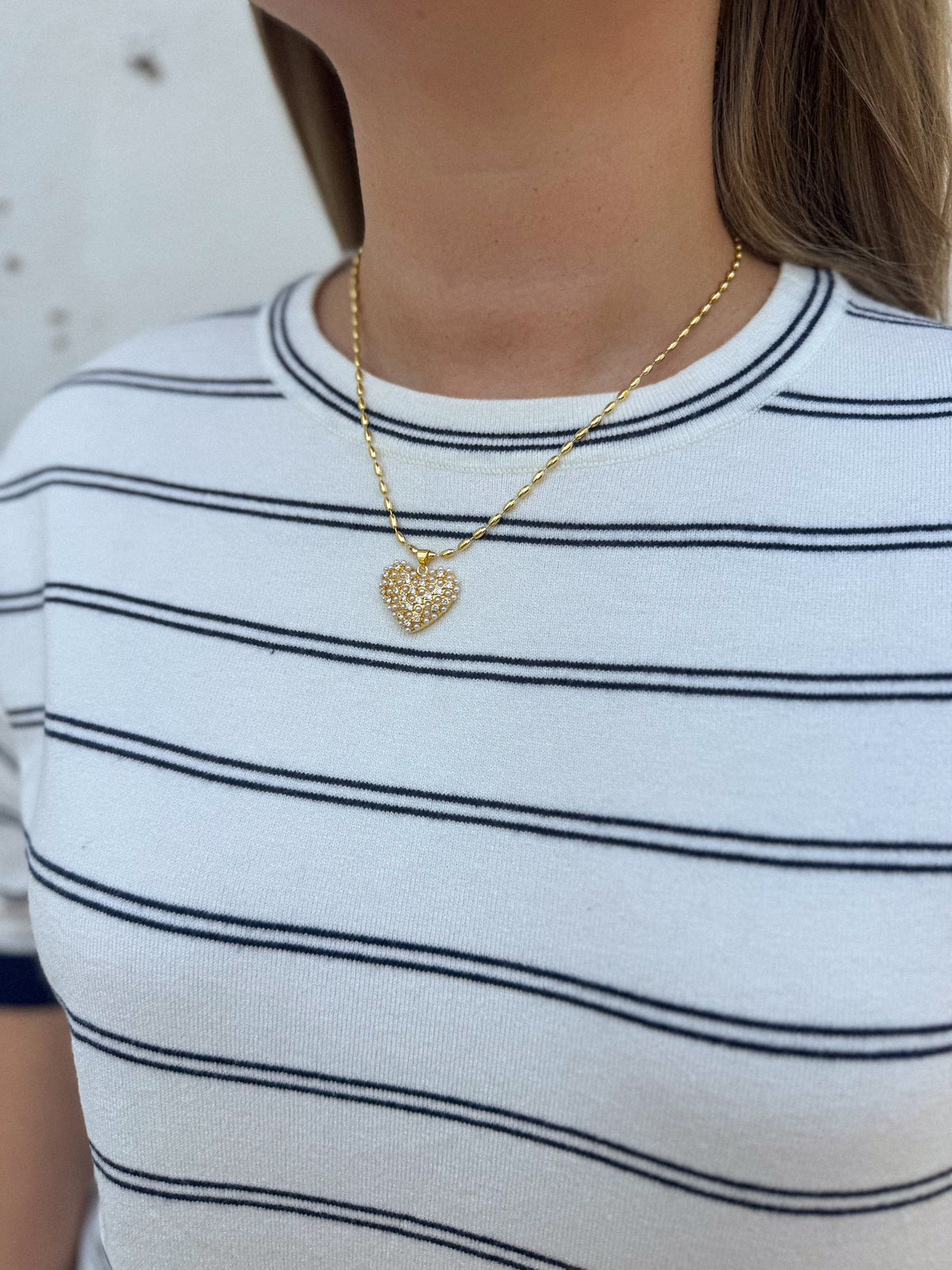 Gold Heart Necklace