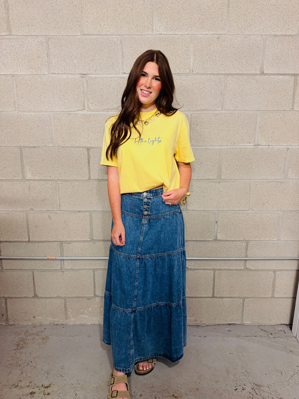 Denim Skirt