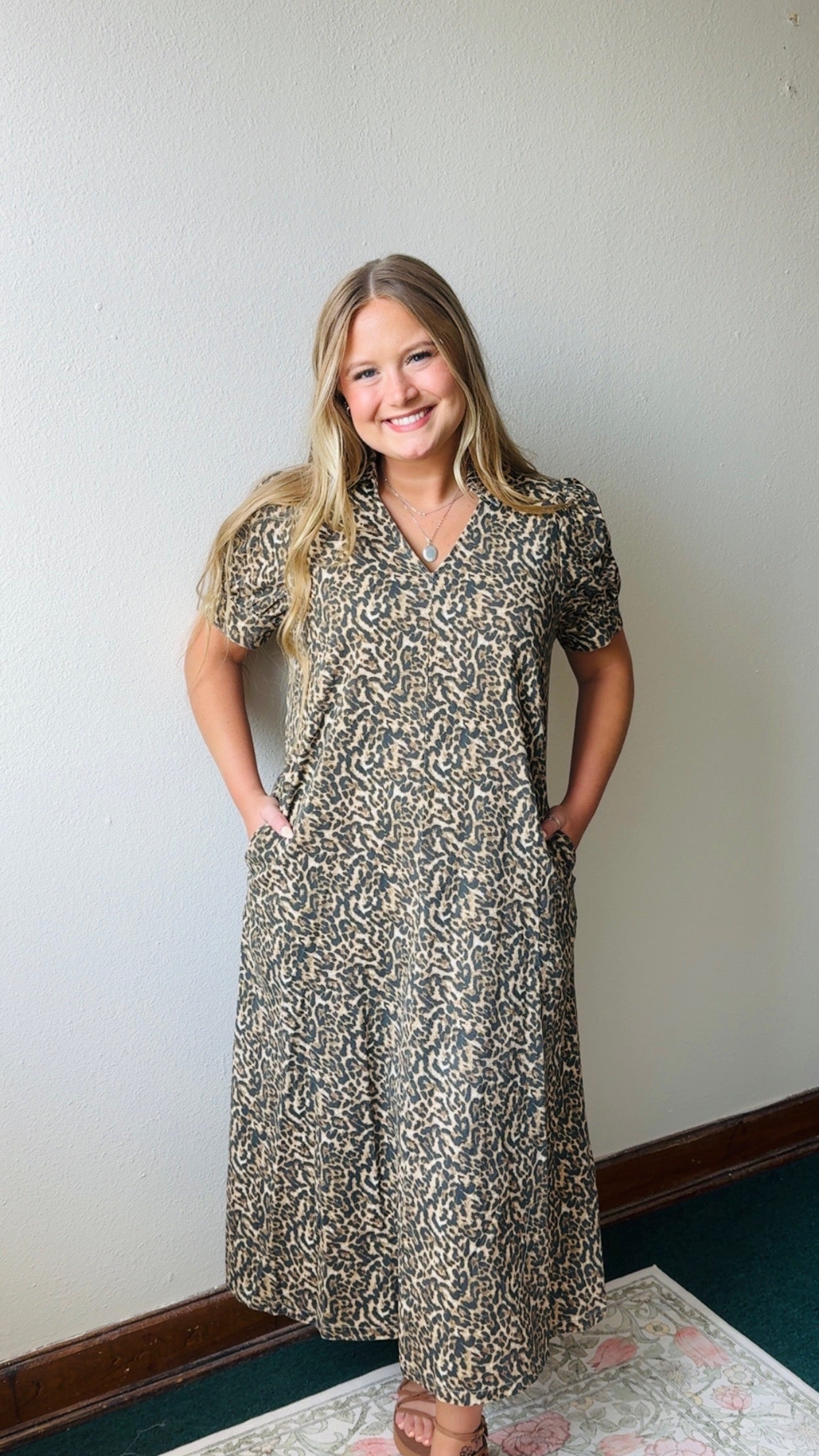 Cheetah dress