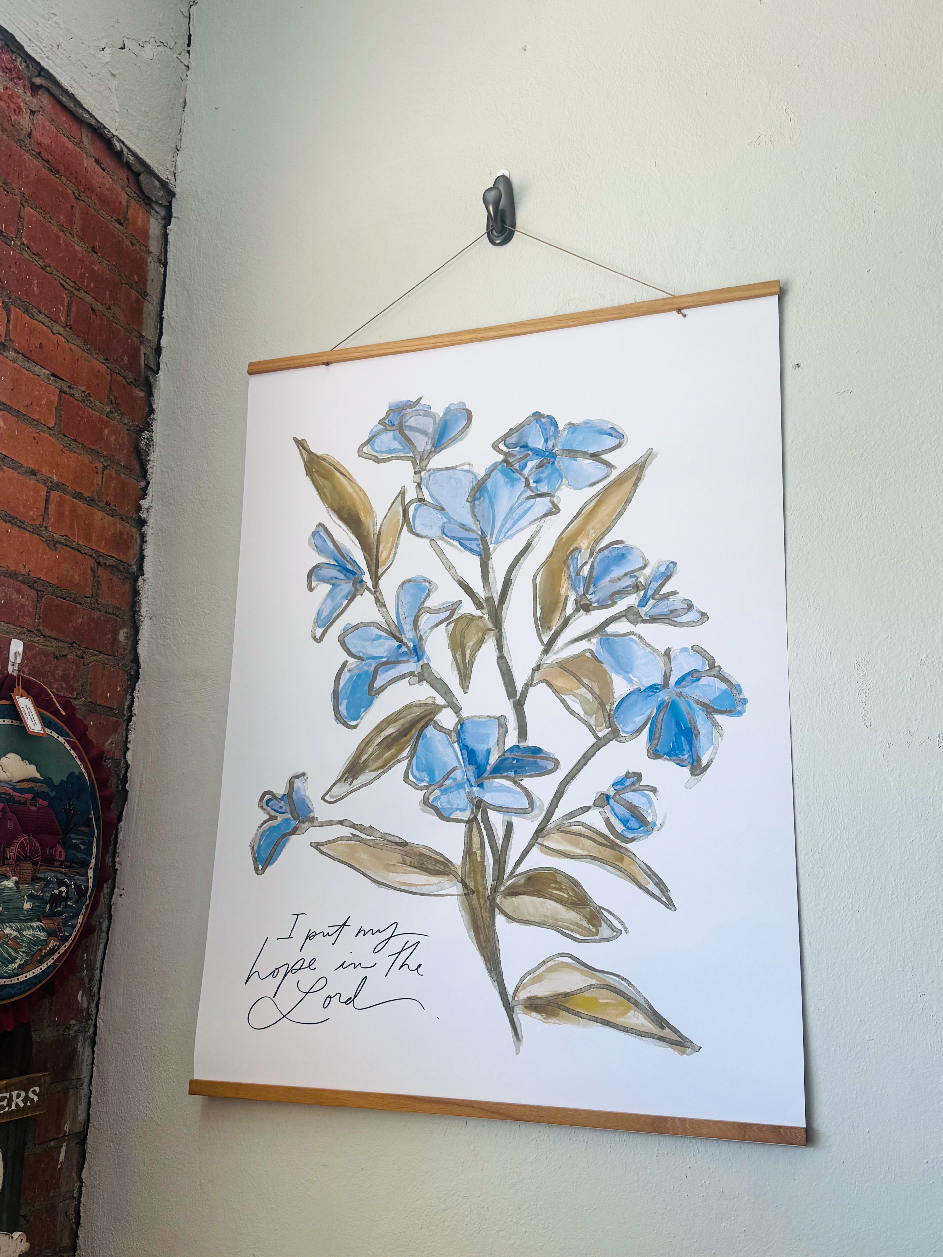 I Put My Hope in the Lord Large Poster