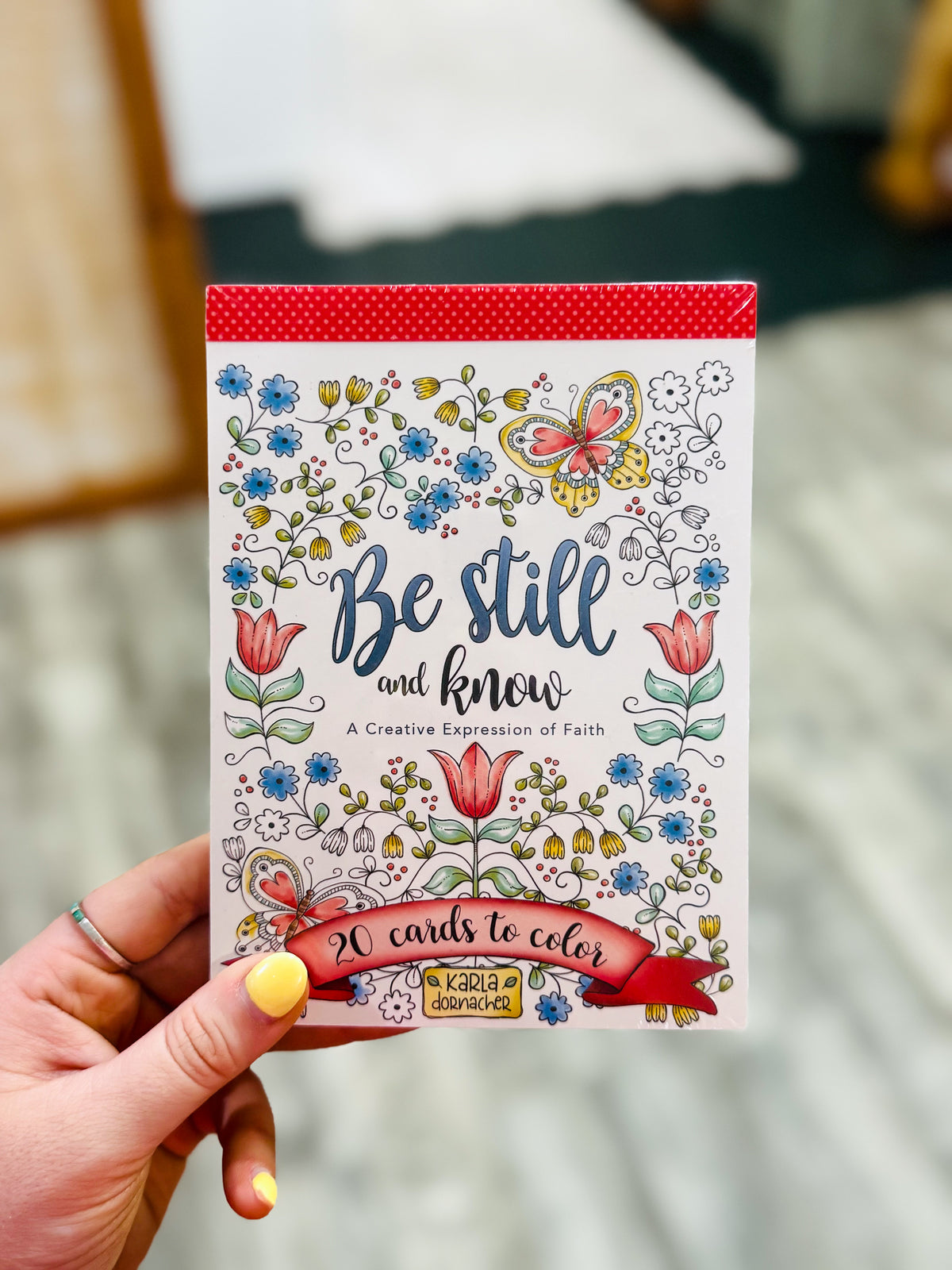 Be Still and Know Coloring Cards