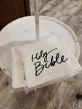 Embroidered Bible Cover