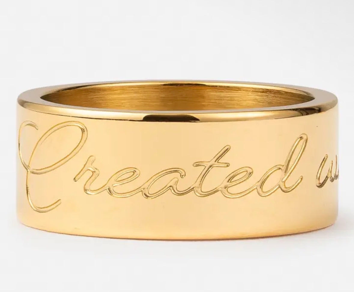Created With Purpose Ring