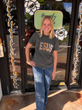 Fall Patchwork Jesus Tee