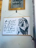 Lion of the Tribe of Judah Poster