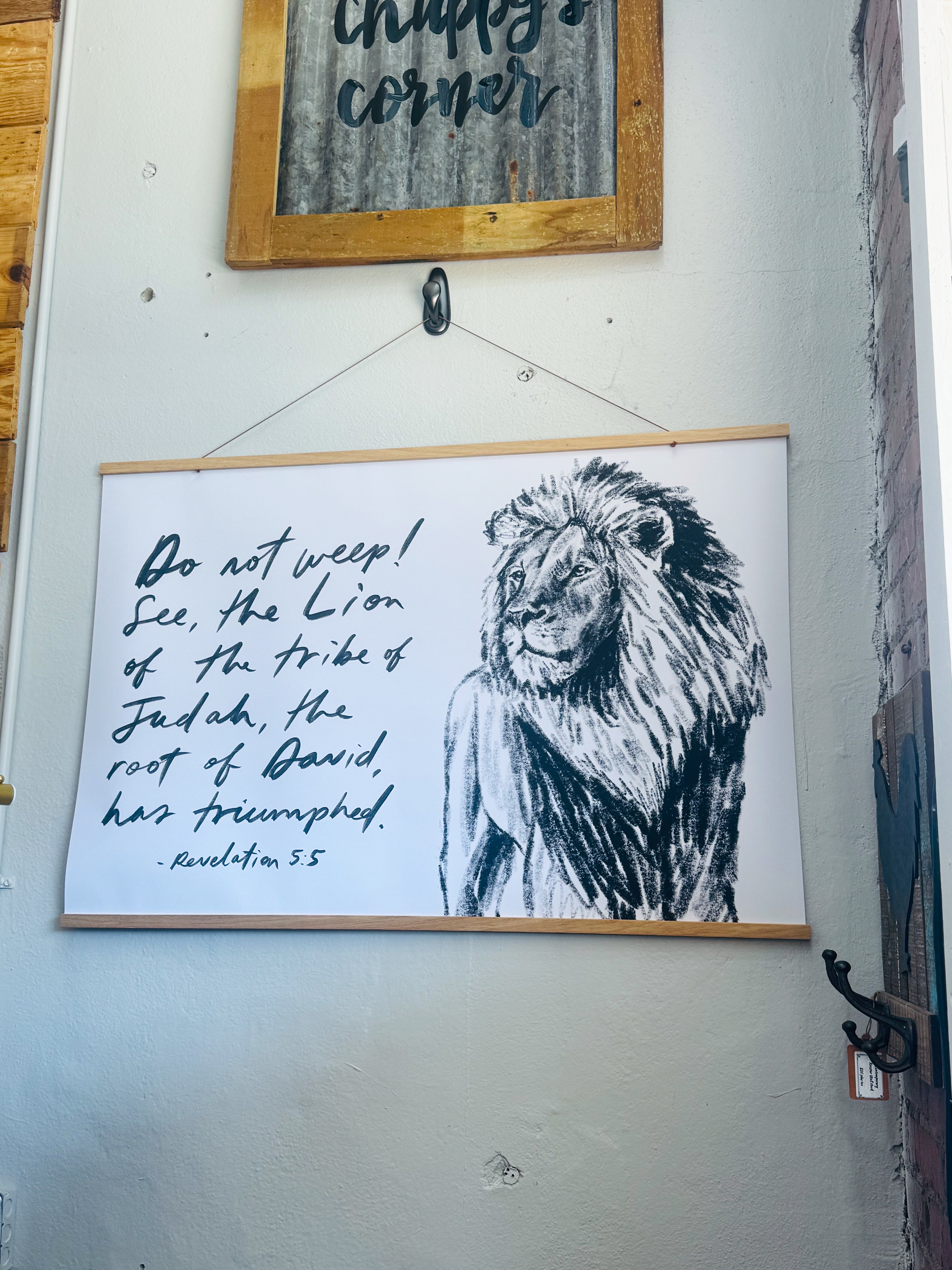 Lion of the Tribe of Judah Poster
