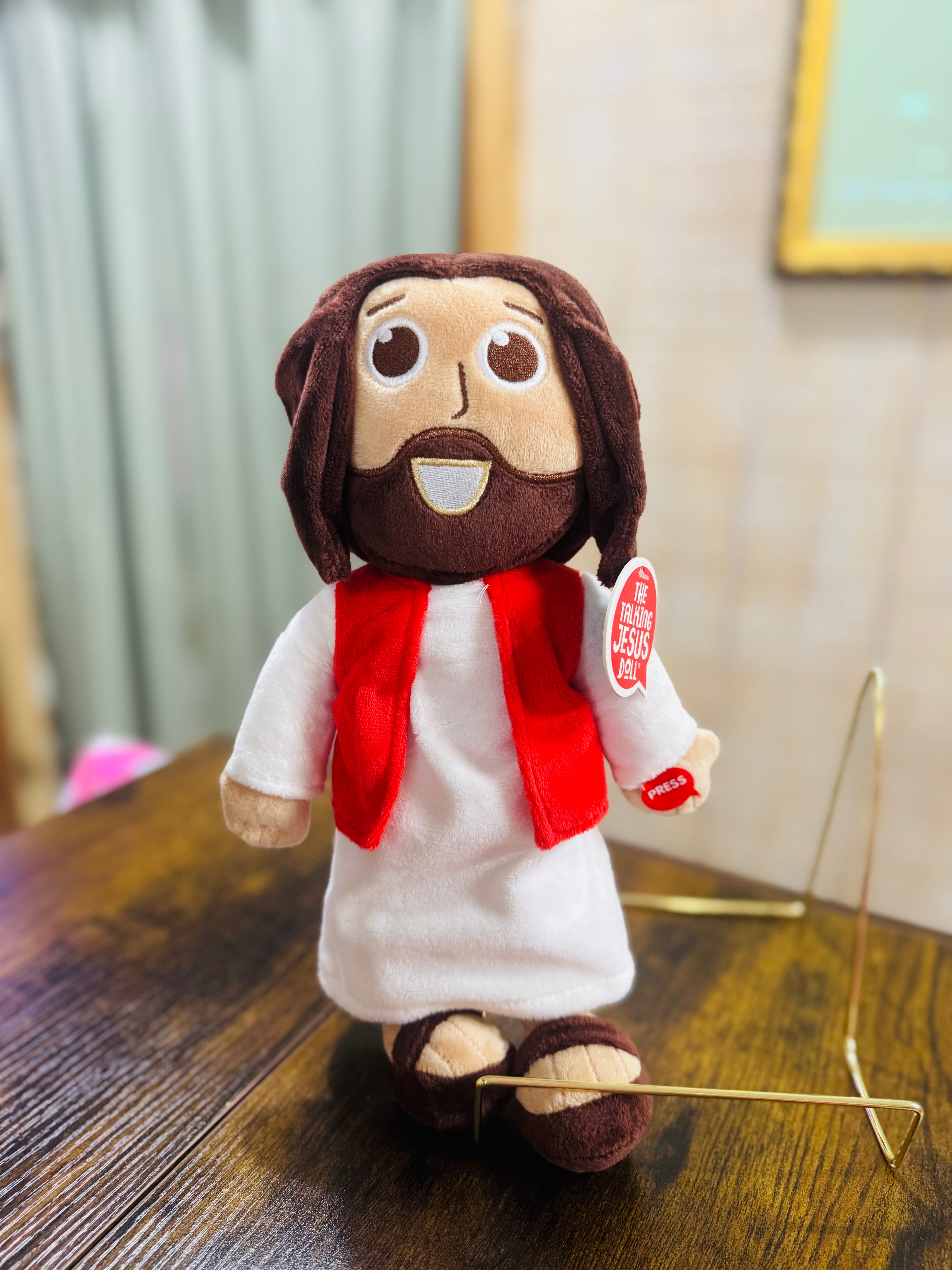 Talking Jesus Plushie