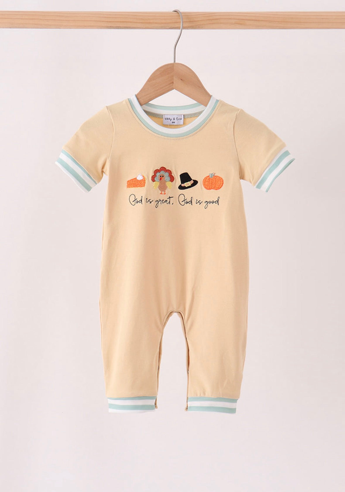 God is Great, God is Good Romper