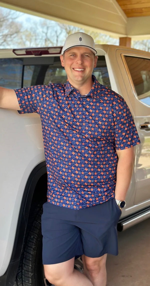 H-Town Men's Polo