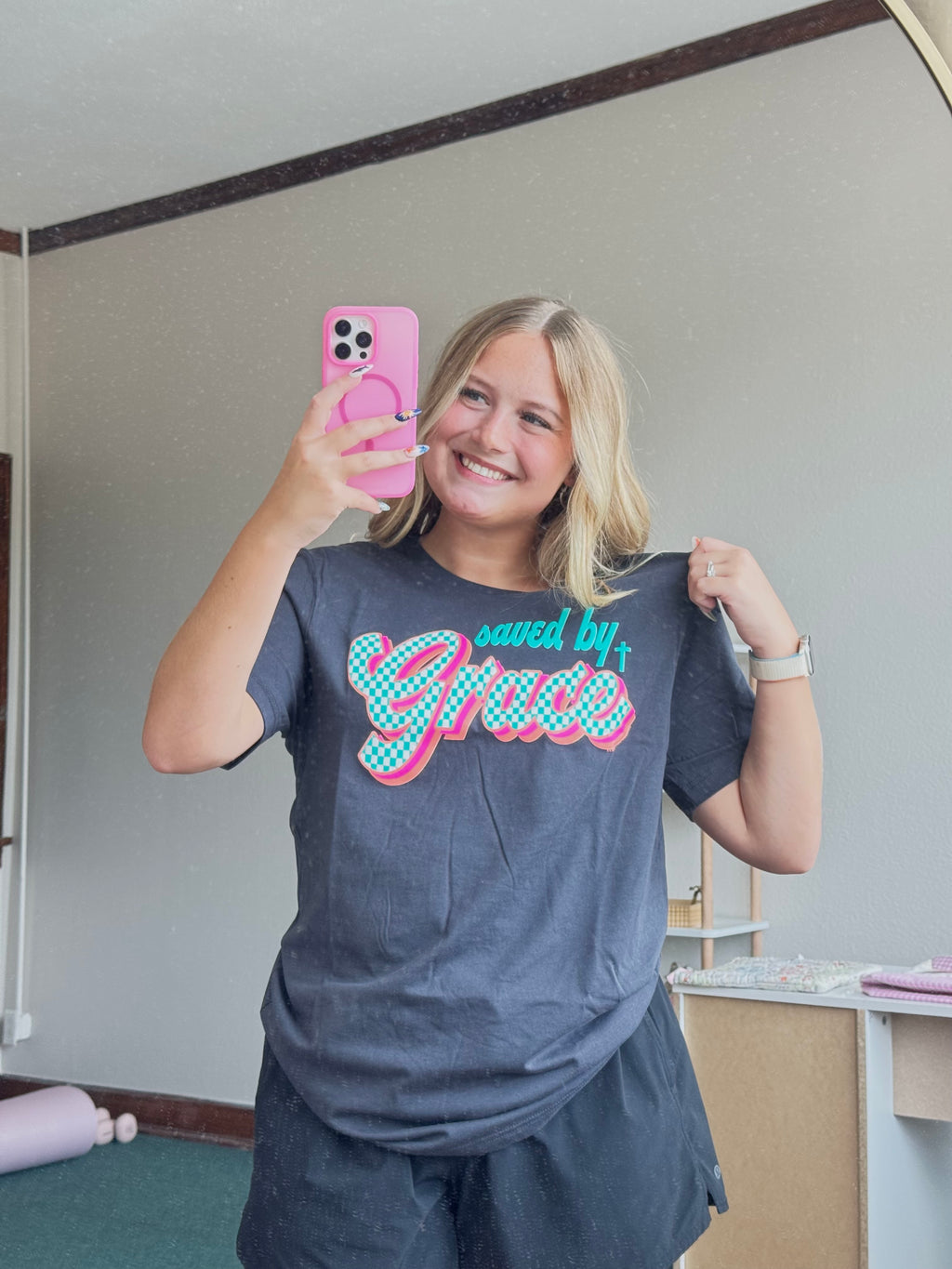 Saved by Grace tee