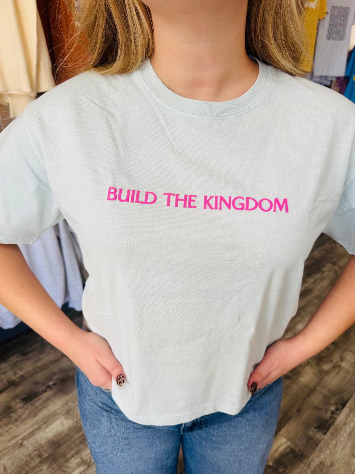 Build The Kingdom Crop Tee