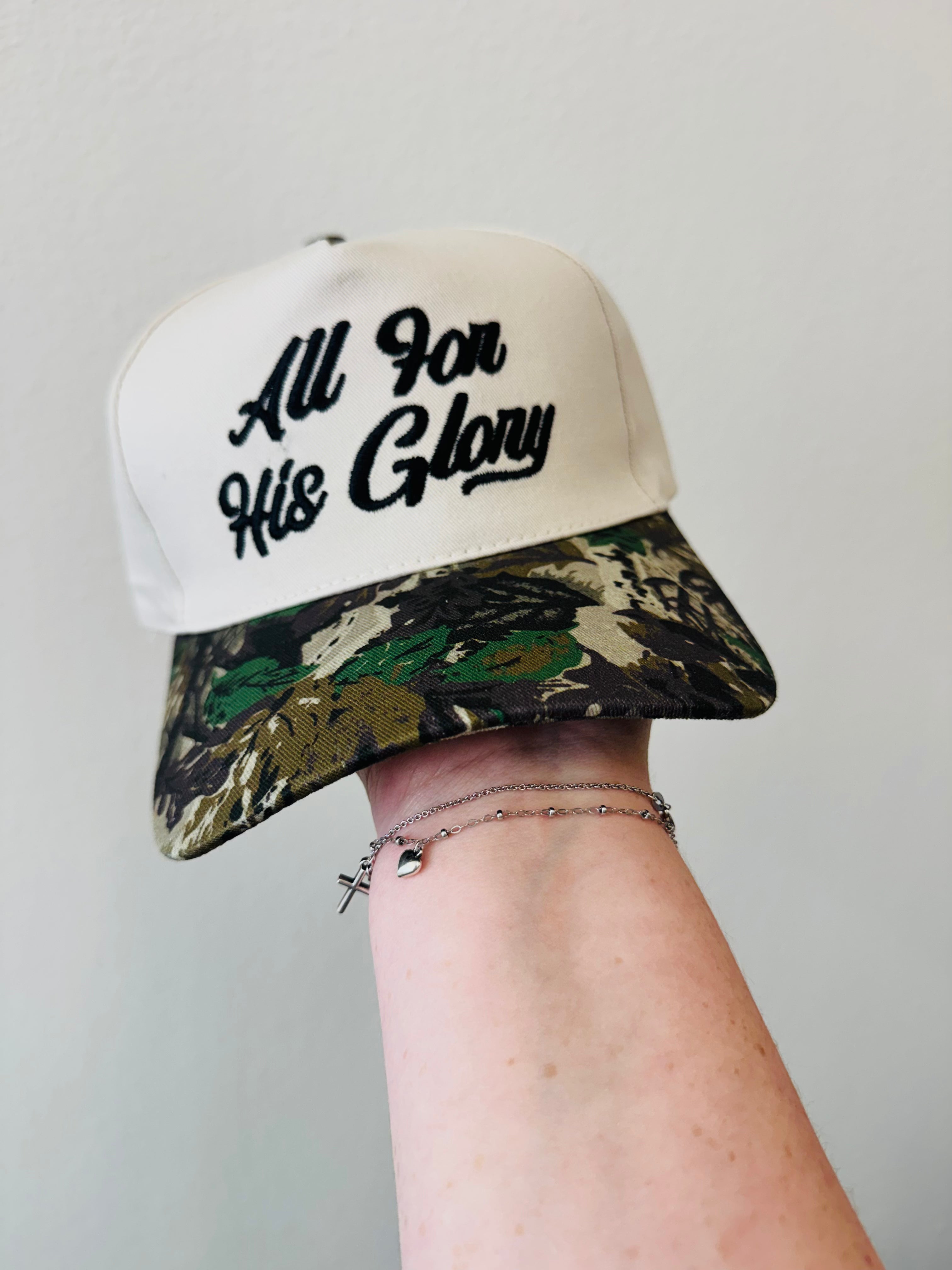 All For His Glory Hat