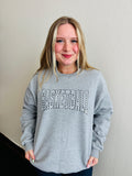 Polka Dot Basketball Sweatshirt